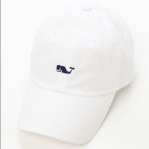 White Vineyard Vines Hat